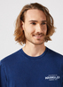 Meski T Shirt Wrangler Graphic Tee Navy - 112350530