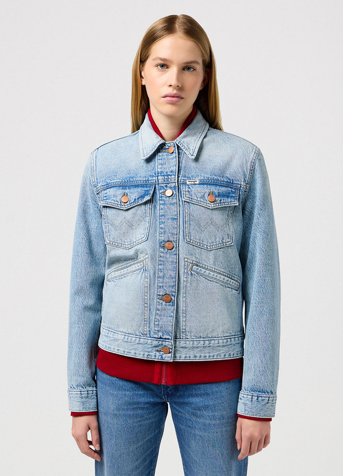 Wrangler Heritage Jacket - Mid Stone 112350343 112350343