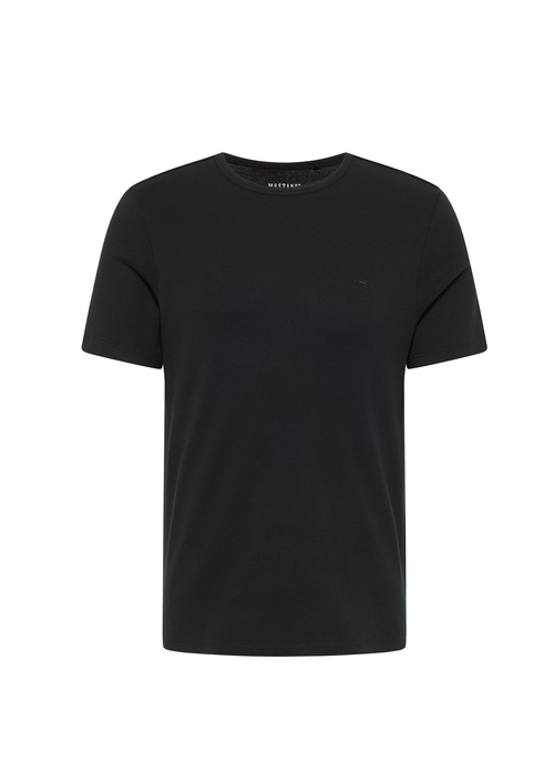 Meski T Shirt Mustang Jeans Allen Black - 1014662-4142