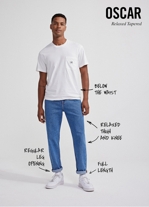 Meskie Spodnie Dzinsowe Lee Oscar Sundaze - 112346328