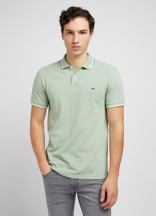 Lee Pique Polo - Intuition Grey 112349953 