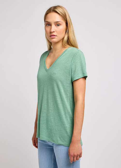Lee® V-Neck Tee - Intuition...