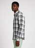 Meska Koszula Materialowe Lee Leesure Shirt Olive Grove Check - 112350073