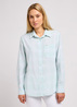 Damska Koszula Materialowa Lee All Purpose Shirt Seafoam - 112350263