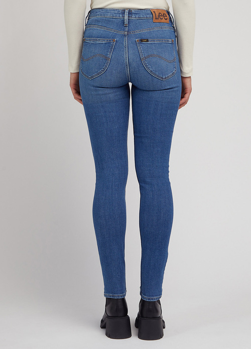 Damskie Spodnie Dzinsowe Lee Scarlett High In The Shade - 112346881