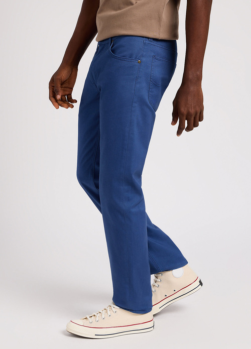 Mskie Spodnie Dinsowe Lee Daren Zip Fly Drama Blue - 112349220