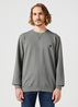 Meska Bluza Wrangler Sign Off Crew Gun Metal - 112350537