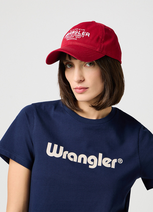 Wrangler Logo Cap Red - 112350671