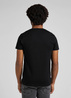 Meski T Shirt Lee Twin Pack V Neck Black White - L62ECMKW