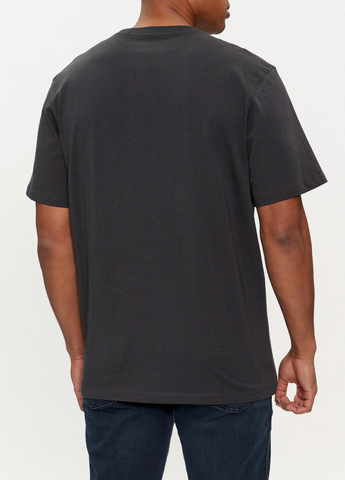 Meski T Shirt Wrangler Logo Tee Black - 112350526