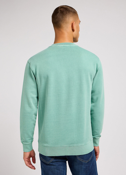 Lee® Plain Crew Sweatshirt - Intuition Grey