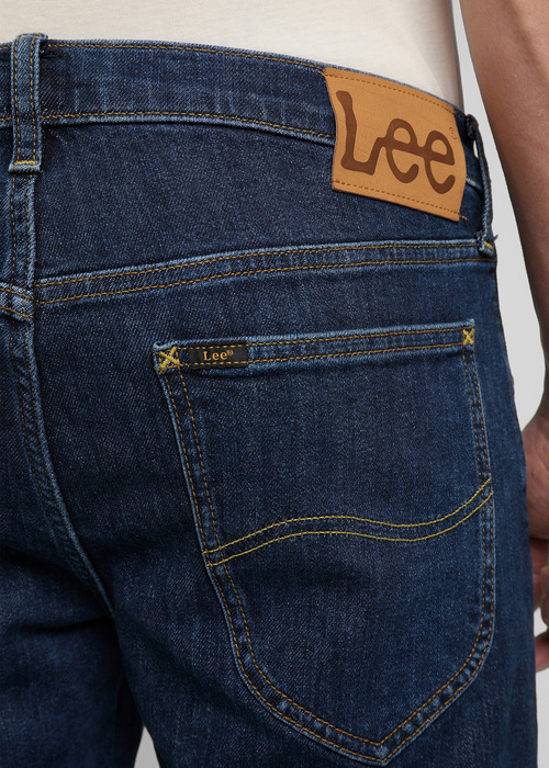 Mskie Spodnie Dinsowe Lee Daren Zip Fly Deep Dark Stone - L707PXXD