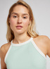 Damski T Shirt Lee Cropped Halter Top Seaform - 112350226