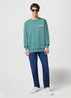 Meski Sweter Wrangler Graphic Crew Sweat Hydro - 112352844