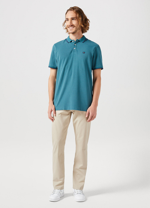 Meska Koszulka Polo Wrangler Polo Shirt Hydro - 112350405