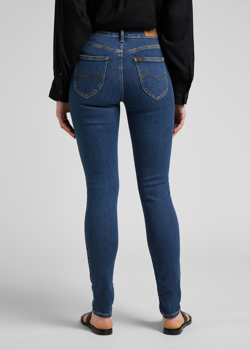 Damskie Spodnie Dzinsowe Lee Foreverfit Clean Riley - L32SOVWD