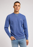 Lee® Plain Crew Sweatshirt -Surf Blue