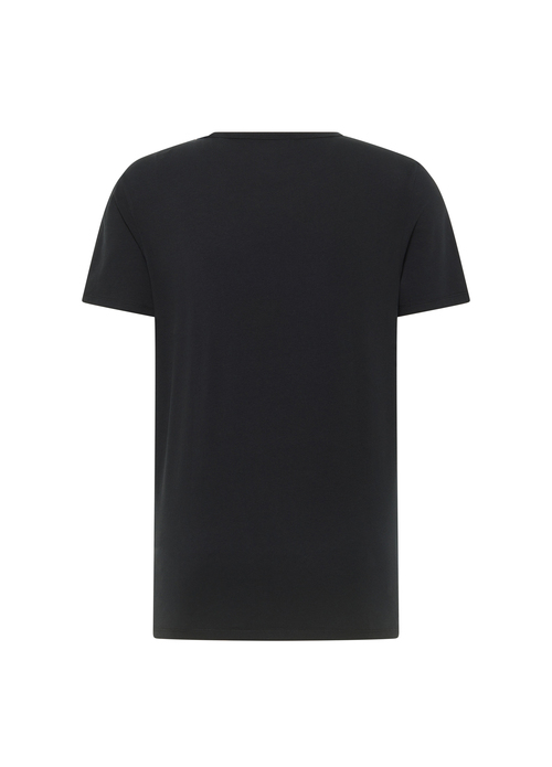 Meski T Shirt Mustang Jeans Style Allen C Neck 2 Pack Black - 1014663-4142