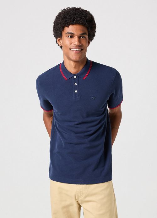 Wrangler Polo Shirt - Navy 112350403 112350403