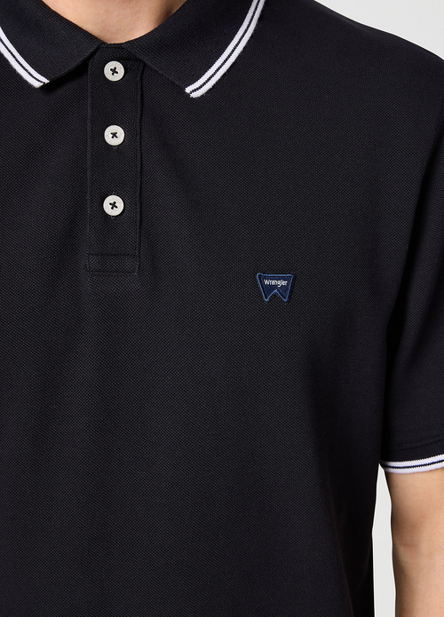 Wrangler® Polo Shirt - Black
