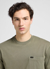 Meski T Shirt Lee Relaxed Pocket Tee Olive Grove