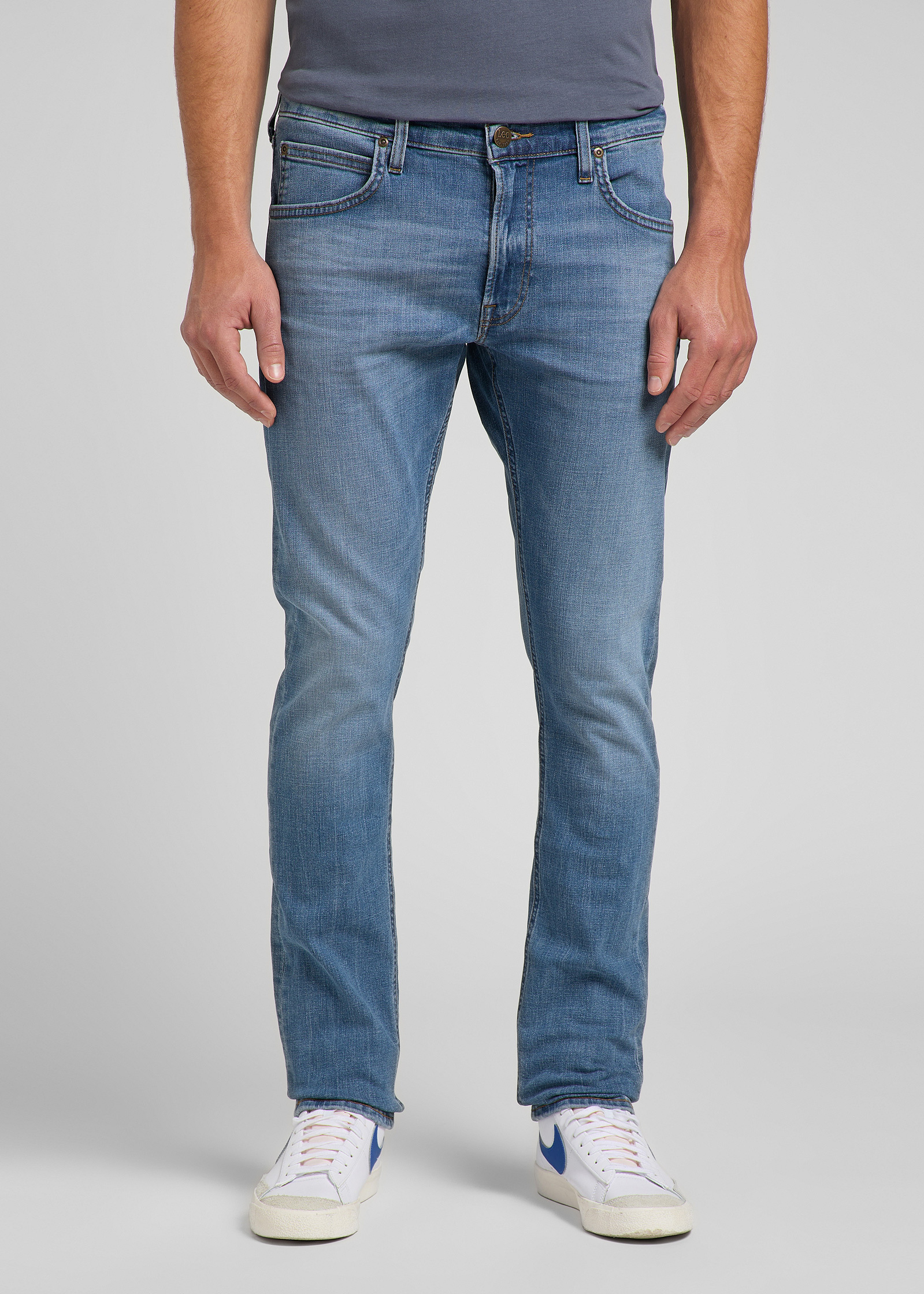 Meskie Spodnie Dzinsowe Lee Luke Cody Worn - L719NLLT