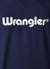 Meska Bluza Wrangler Logo Crew Sweat Navy - 112350539