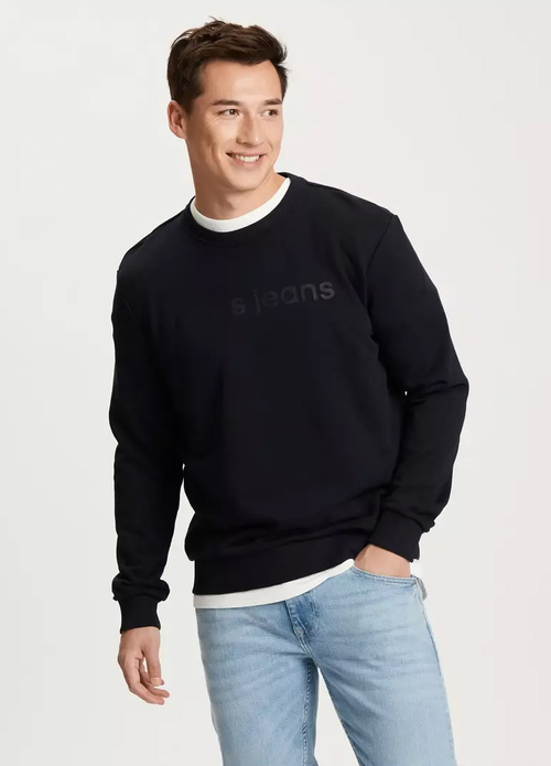 Cross Jeans Sweater Navy 001 - 25425-001