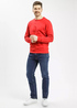 Cross Jeans Sweater Red 007 - 25443-007