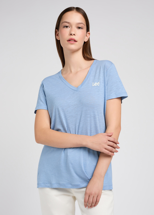 Lee V-Neck Tee - Fresh Water 112350252 112350252