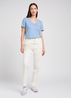 Damski T Shirt Lee V Neck Tee Fresh Water - 112350252