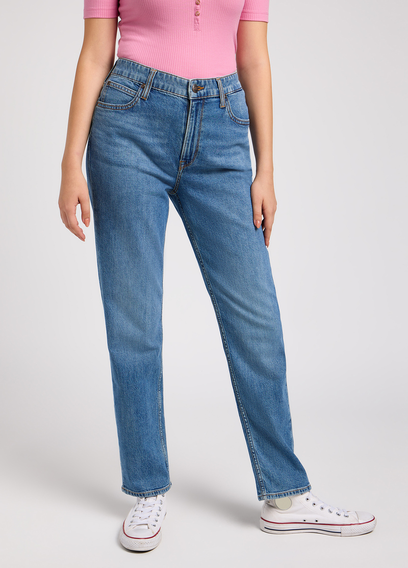 Damskie Spodnie Dzinsowe Lee Carol Hit Of Blue - 112350789