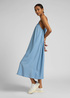 Sukienka Dzinsowa Lee High Summer Dress Arctic Ice - L50KTSUW