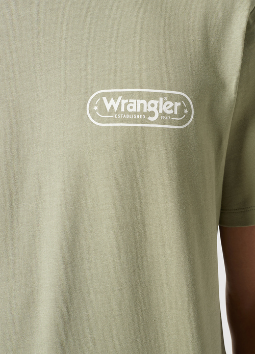 Wrangler Logo Tee Leaf - 112351390