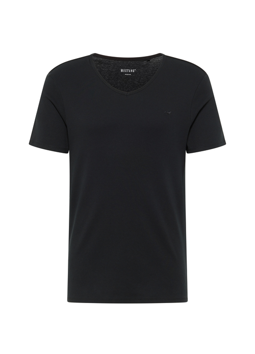 Meski T Shirt Mustang Jeans Amado Black - 1014661-4142