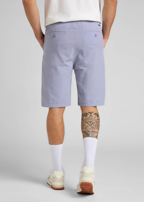Meskie Szorty Materialowe Lee Drawstring Shorts Misty Lilac - L70KSAUU
