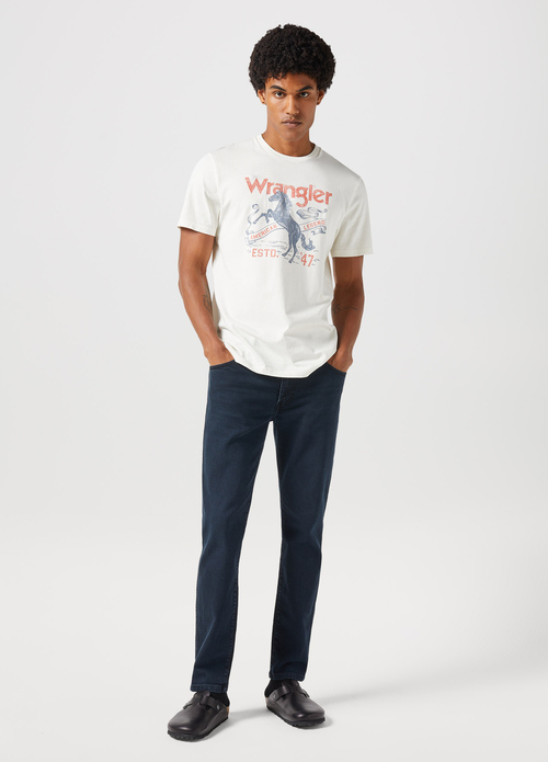 Meskie Spodnie Dzinsowe Wrangler Larston Cloudy Skies - 112350840