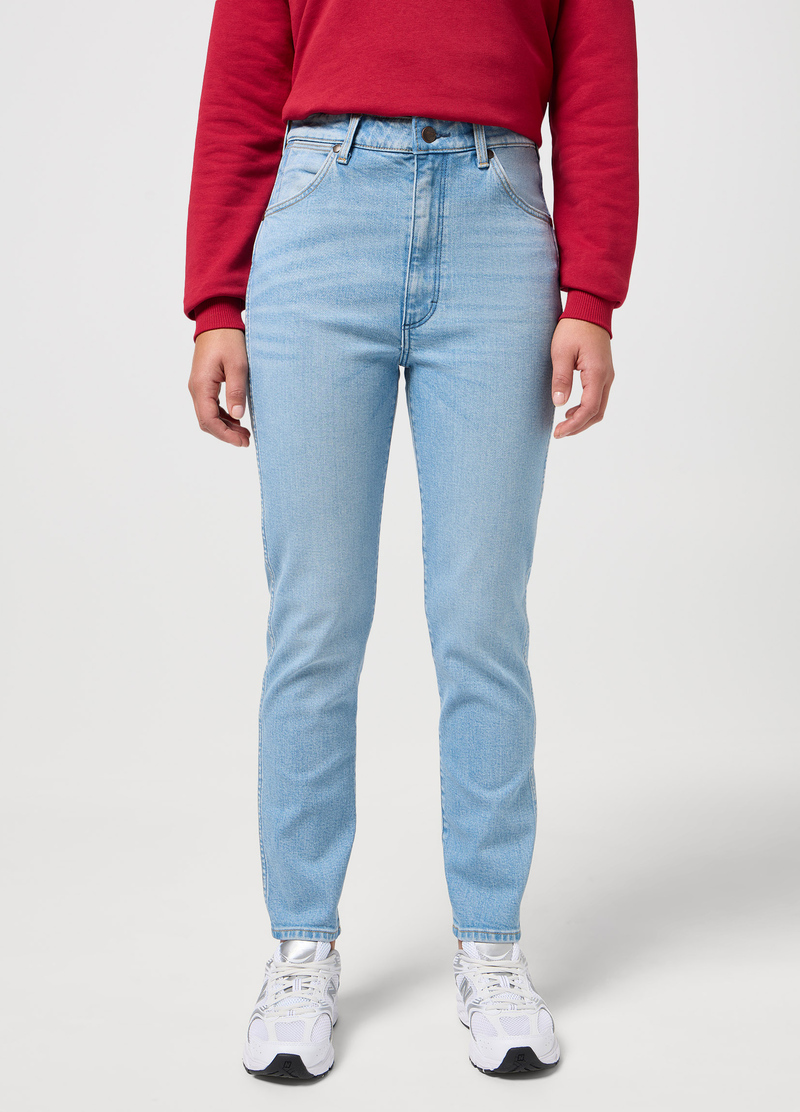 Damskie Spodnie Dzinsowe Wrangler Walker Slimfit Mixology - L76FUOA52