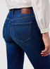 Damskie Spodnie Dzinsowe Wrangler Straight Famous - 112350329