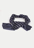 Damski Szalik Wrangler Stripey Scarf Dark Grey Mel - W0S07U206