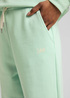 Damskie Spodnie Dresowe Lee Relaxed Sweatpants Seaglass - L32MLJ40