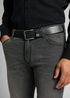 Pasek Meski Lee Small Logo Belt Black - LA035301