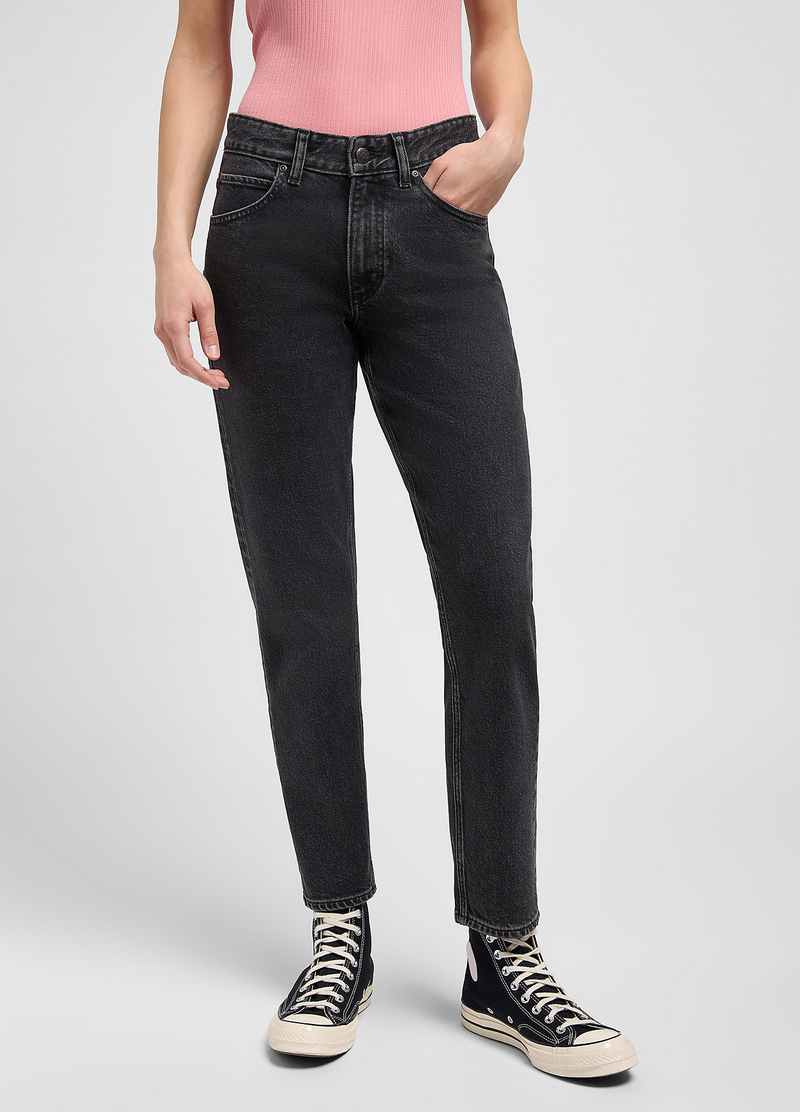 Damskie Spodnie Dzinsowe Lee Rider Dark Pulse - 112349000