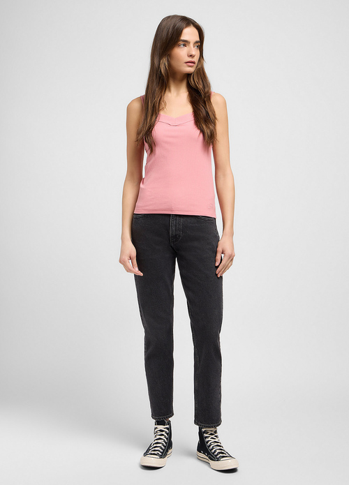 Damskie Spodnie Dzinsowe Lee Rider Dark Pulse - 112349000