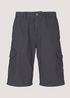Tom Tailor Twill Cargo Shorts Tarmac Grey - 1026183-10899