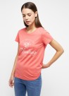 Damski T Shirt Mustang Jeans Style Alina C Print Rose Of Sharon - 1012710-7246