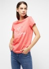 Damski T Shirt Mustang Jeans Style Alina C Print Rose Of Sharon - 1012710-7246