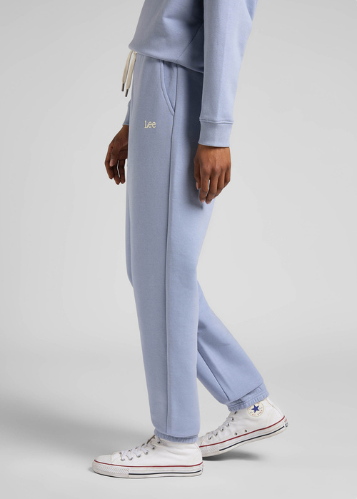 Damskie Spodnie Dresowe Lee Rekaxed Sweat Pant Parry Blue - L32MLJ66