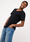 Meski T Shirt Mustang Jeans Amado Black - 1014661-4142
