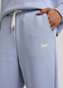 Damskie Spodnie Dresowe Lee Rekaxed Sweat Pant Parry Blue - L32MLJ66
